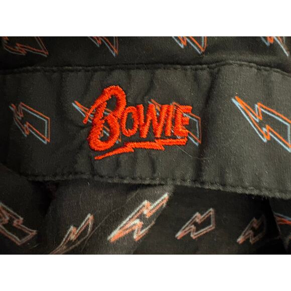 Section 119 David Bowie Button-down Shirt All Over Aladdin Sane XL Bolt - Picture 10 of 13